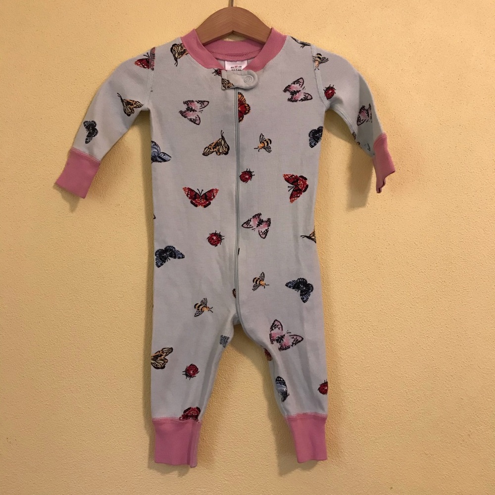 COPY - Hanna Andersson butterfly pajamas